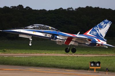 FOTO: Begini Wujud Pesawat Jet Tempur Pertama yang Diproduksi Taiwan