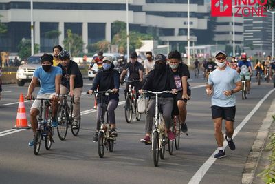 Pemprov DKI Siapkan 32 Ruas Jalan untuk Aktivitas Car Free Day