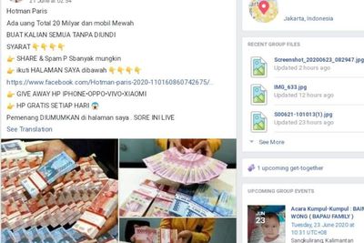 CEK FAKTA: Hotman Paris Bagi-bagi Hadiah di Facebook
