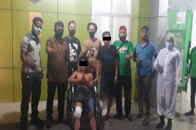 Polsek Medan Sunggal Lumpuhkan 2 Pelaku Curanmor dengan Timah Panas