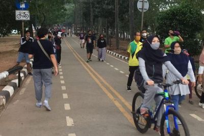 Begini Suasana CFD Jakarta di Beberapa Titik Pagi Ini
