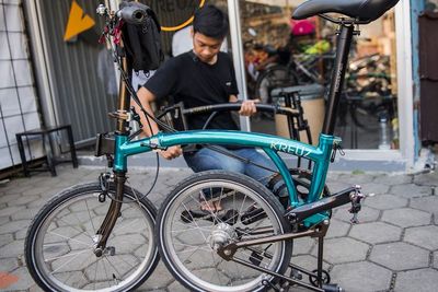 FOTO: Kreuz, Sepeda Lokal Rasa Brompton dari Bandung