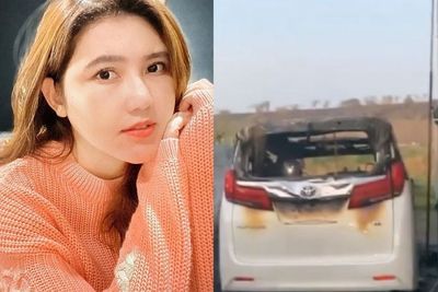 Polisi Gelar Olah TKP Kasus Dugaan Pembakaran Mobil Via Vallen