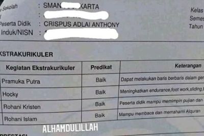 Viral Siswa SMA Ikut Ekskul Agama Islam dan Kristen, Nilainya Bikin Terkejut