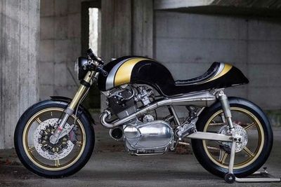 Motor Lawas Laverda Bangkit Jadi Cafe Racer Keren