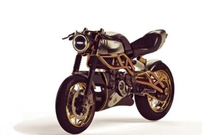 Motor Jadul Yamaha Berubah Jadi Cafe Racer Ciamik