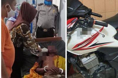 Curi Sepeda Motor Pelajar, Anak Muda Ini Babak Belur Diamuk Massa