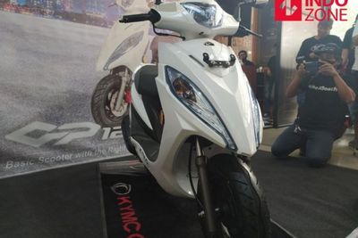 Kymco GP 125 Bangkitkan Nostalgia Masa Lalu