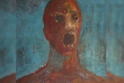 Lukisan dari Darah Sang Pelukis The Anguished Man