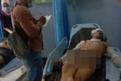 Saat Bekerja Pasang Baliho, Dua Pekerja Las Tersengat Listrik di Jalan Binjai