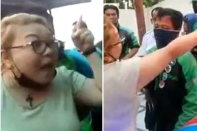 Dituduh Ludahi Pengendara Ojol, Ibu Naik Fortuner di Medan Digeruduk Ramai-ramai