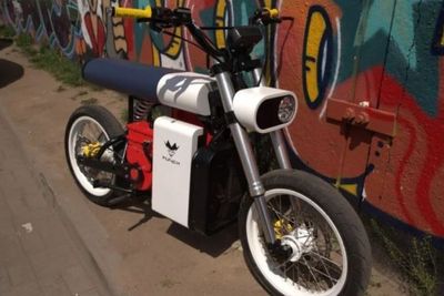 Mengintip Tampilan Punch Moto, Motor Listrik dengan Desain Unik