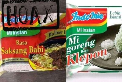 Indomie Goreng Rasa Klepon, Satire Hoaks Indomie Rasa Saksang Babi dan Klepon Tidak Islami