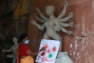 Di India, Virus Corona Malah Disembah Sebagai Dewi Corona