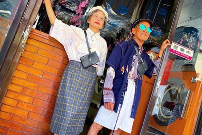 Tampil Modis, Lansia Usia 80 Tahun Asal Taiwan Ramaikan Jagat Instagram