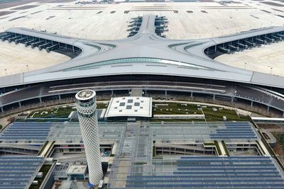 Lagi, Tiongkok Perkenalkan Bandara Baru Berbentuk Bintang Laut