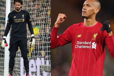 Performa Alisson Becker dan Fabinho Bersama Liverpool Dipuji Sang Kapten