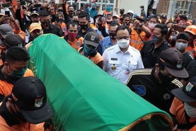 Pesan Anies untuk Penabrak PPSU: Hai Kau Pengecut