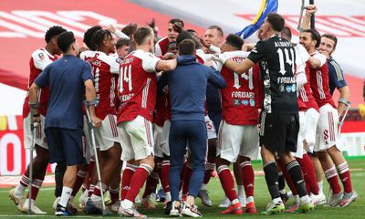 Juara FA CUP, Intip Yuk Momen Perayaan Tim Arsenal