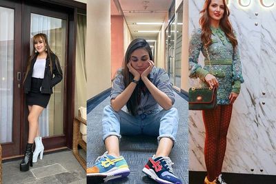 Pakai Sepatu Beda Warna Penampilan 3 Seleb Ini Jadi Perhatian