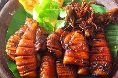 Resep Cumi Panggang Madu, Maknyus!