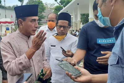 Plt Wali Kota Kena Covid-19, Gubsu Ingatkan Masyarakat Agar Patuhi Protokol Kesehatan