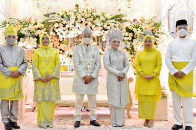 Prosesi Akad Nikah Putri Edy Rahmayadi di Rumah Dinas Gubernur Berlangsung Penuh Khidmat