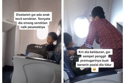 Keren, Bocah Ini Berani Naik Pesawat Tanpa Didampingi Orangtua