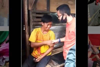Deni, Anak Yatim Jual Ayam Kesayangan Demi Beli HP untuk Belajar Online, Akhirnya Punya HP