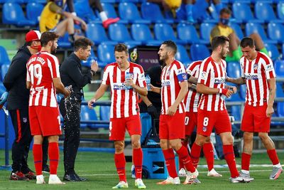 Pemain Atletico Madrid Angel Correa dan Sime Vrsaljko Positif Covid-19