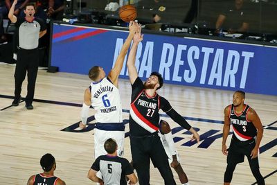 FOTO: Portland Trail Blazers menang tipis atas Dallas Mavericks