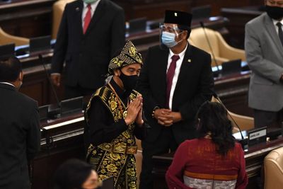 Hadiri Sidang Tahunan MPR 2020, Jokowi Kenakan Pakaian Adat Suku Sabu NTT