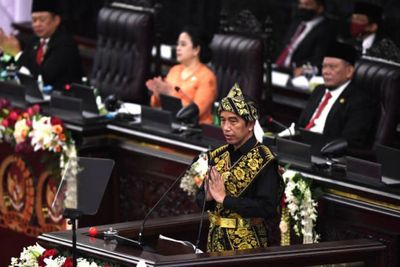 Negara Maju Terjerat Krisis, Jokowi Ingin RI Manfaatkan Peluang untuk Tancap Gas