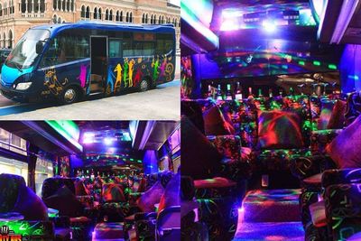Unik! Untuk Tarik Wisatawan, Mini Bus Dilengkapi dengan Bar dan Fasilitas Karaoke