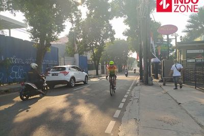 Meski CFD Ditiadakan, Warga Jakarta Tetap Olahraga