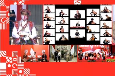 Tim Paduan Suara HUT RI ke-75 Sukses Bikin Netizen Takjub dan Merinding