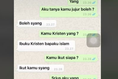 Jalin Hubungan dengan Kekasih, Cewek Ini Baru Sadar Mereka Beda Agama, Berdebat di WA