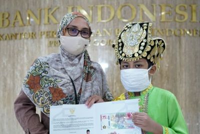 Ini Aditya Perpatih, Sosok Anak Gorontalo dalam Uang Baru Rp75 ribu