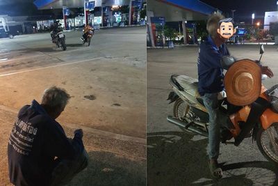 Kakek Ini Tempuh 300 Km Demi Ketemu Cucu untuk Terakhir Kali, Tidur di Pom Bensin