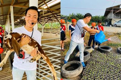 Bosan Jadi Manajer Bank, Pria ini Pilih Jadi Petani dan Peternak Agar Dapat Tantangan Baru