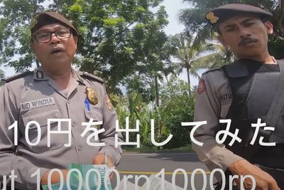 2 Polisi Tilang Turis Jepang Rp1 Juta Telah Dimutasi, Kemungkinan akan Dipecat