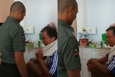 Pemuda Ini Beri Surprise ke Ayah Usai Lolos Tes TNI di Upaya Ketiga, Ayahnya Menangis Haru