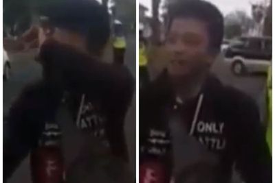 Pemuda Ini Nangis Sejadi-jadinya Saat Menyanyikan Lagu Indonesa Raya