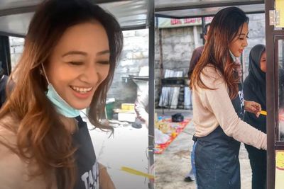 Penjual Tahu Goreng Cantik jadi Viral, Dagangannya Laku Ribuan Porsi Per Hari
