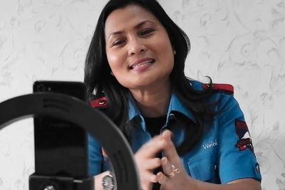 EKSKLUSIF: Cerita Kompol Vivick, Polwan 2 Anak Sukses Jabat Kasat Narkoba Polres Jaksel