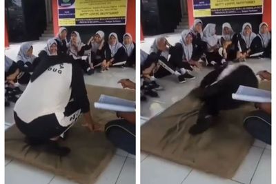 Video Aksi Siswi Gagal Koprol Saat Pelajaran Olahraga Bikin Netizen Nostalgia