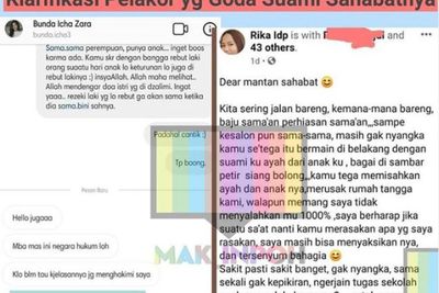 Pelakor yang Goda Suami Sahabatnya Bikin Klarifikasi: Saya Sudah Tinggalin Suaminya