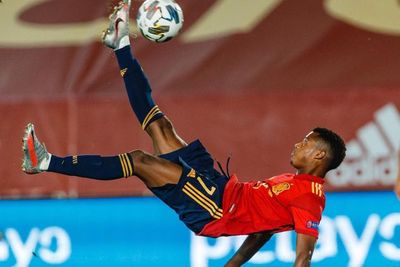 Di Usia 17 Tahun 311 Hari, Ansu Fati Jadi Pencetak Gol Termuda Timnas Spanyol