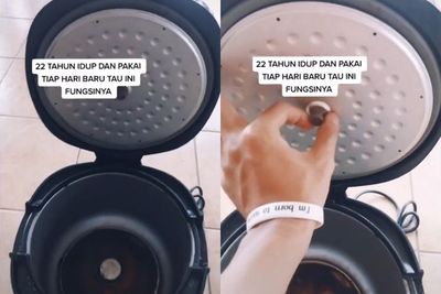 Dipakai Tiap Hari, Siapa yang Baru Tahu Tutup Besi di Rice Cooker Ternyata ada Fungsinya!