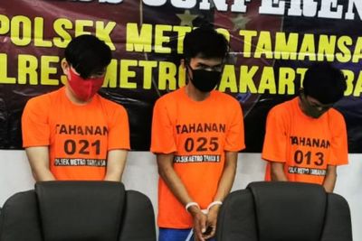 3 Pelaku Perampasan Hp di Warkop Jakbar yang Viral Ditangkap Polisi